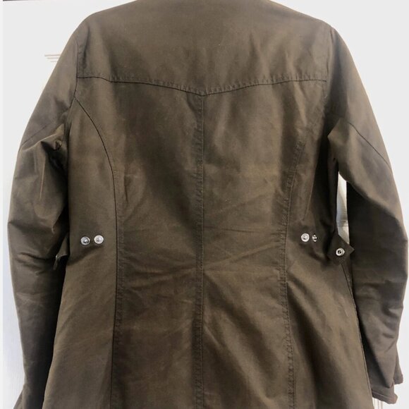 Barbour Defence Cotton Wax Jacket - Picture 2 of 7